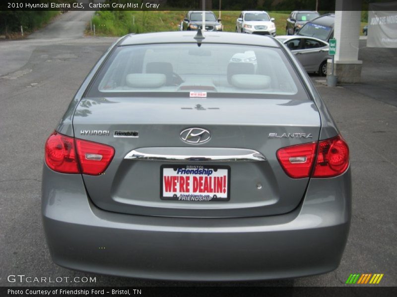 Carbon Gray Mist / Gray 2010 Hyundai Elantra GLS