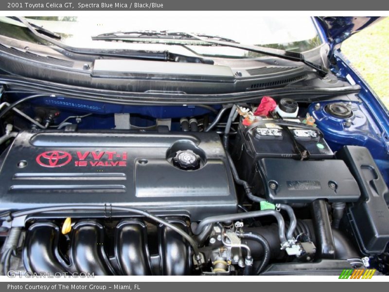  2001 Celica GT Engine - 1.8 Liter DOHC 16-Valve VVT -i 4 Cylinder