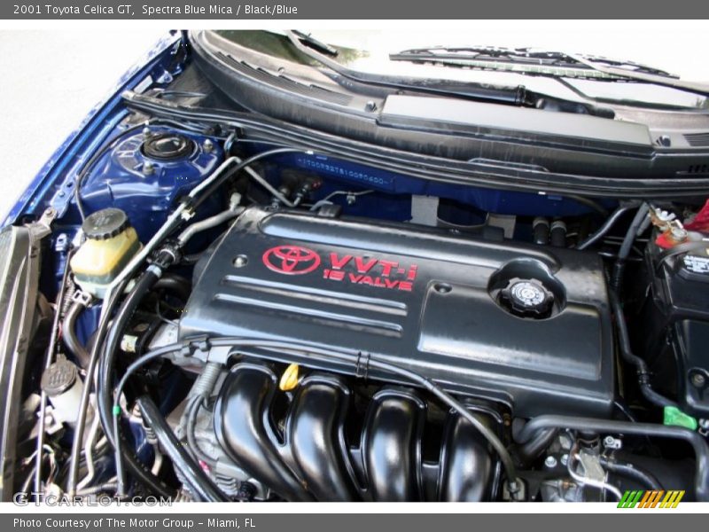  2001 Celica GT Engine - 1.8 Liter DOHC 16-Valve VVT -i 4 Cylinder
