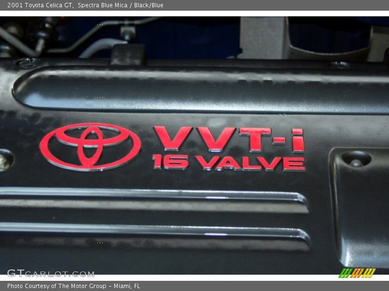  2001 Celica GT Engine - 1.8 Liter DOHC 16-Valve VVT -i 4 Cylinder