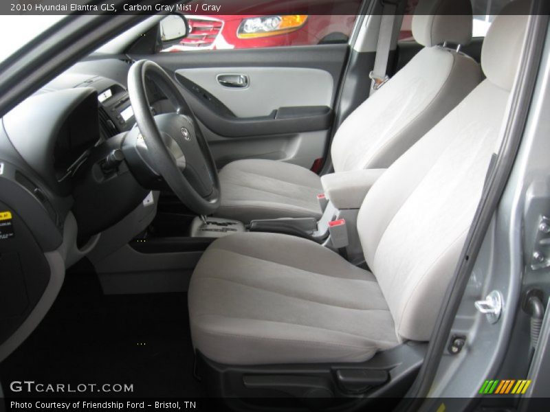 Carbon Gray Mist / Gray 2010 Hyundai Elantra GLS