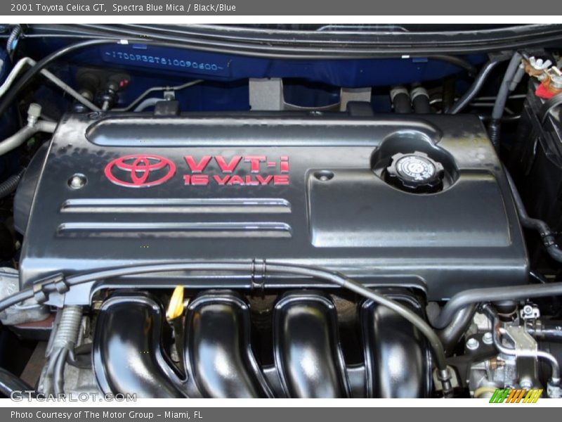  2001 Celica GT Engine - 1.8 Liter DOHC 16-Valve VVT -i 4 Cylinder
