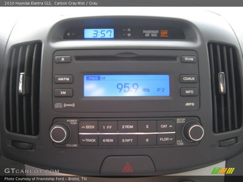 Carbon Gray Mist / Gray 2010 Hyundai Elantra GLS