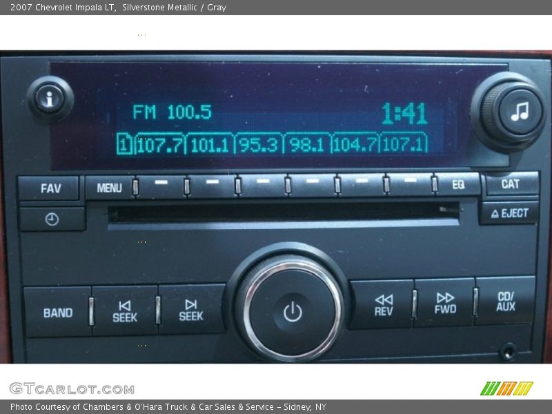 Silverstone Metallic / Gray 2007 Chevrolet Impala LT