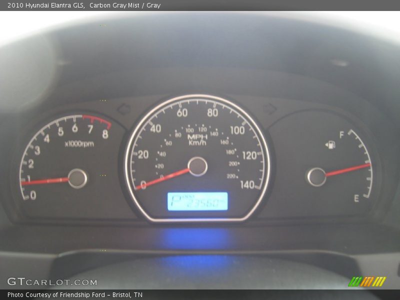 Carbon Gray Mist / Gray 2010 Hyundai Elantra GLS