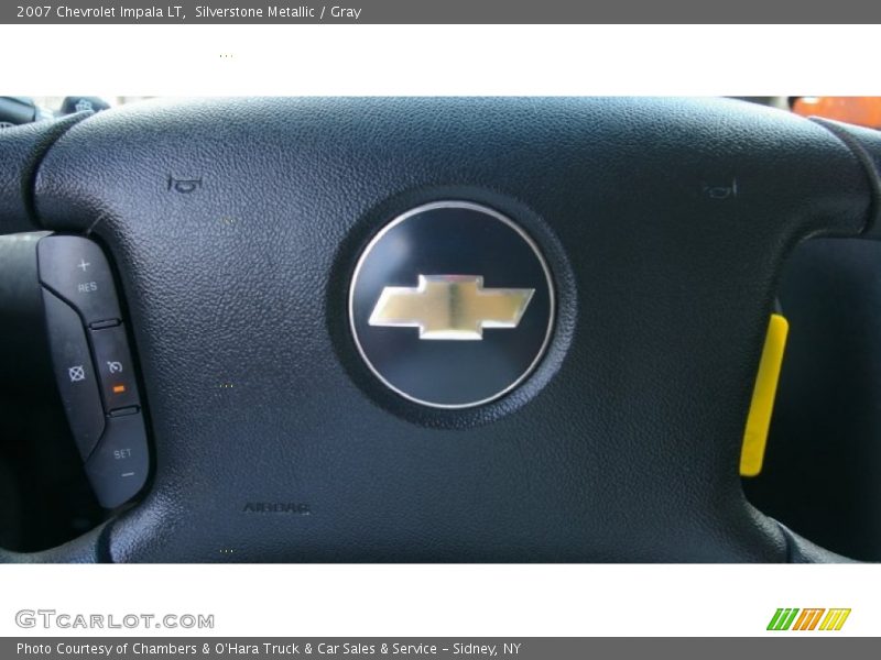 Silverstone Metallic / Gray 2007 Chevrolet Impala LT