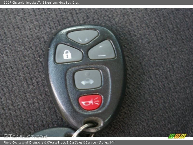 Silverstone Metallic / Gray 2007 Chevrolet Impala LT