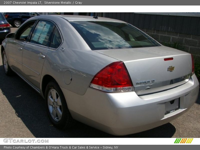 Silverstone Metallic / Gray 2007 Chevrolet Impala LT