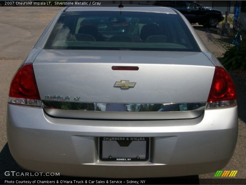 Silverstone Metallic / Gray 2007 Chevrolet Impala LT