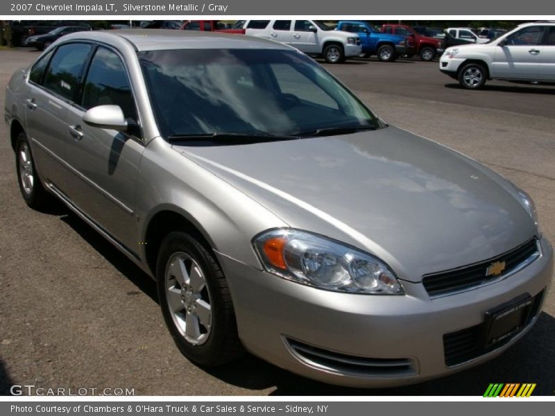 Silverstone Metallic / Gray 2007 Chevrolet Impala LT