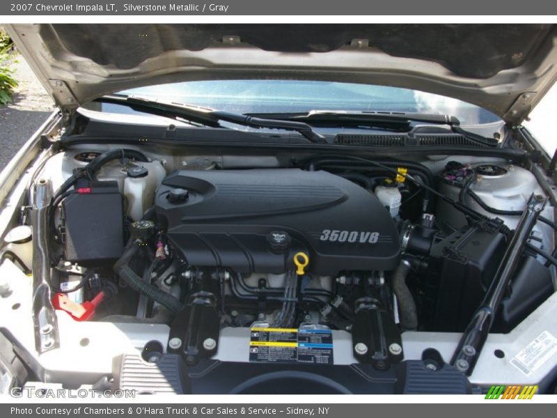 Silverstone Metallic / Gray 2007 Chevrolet Impala LT