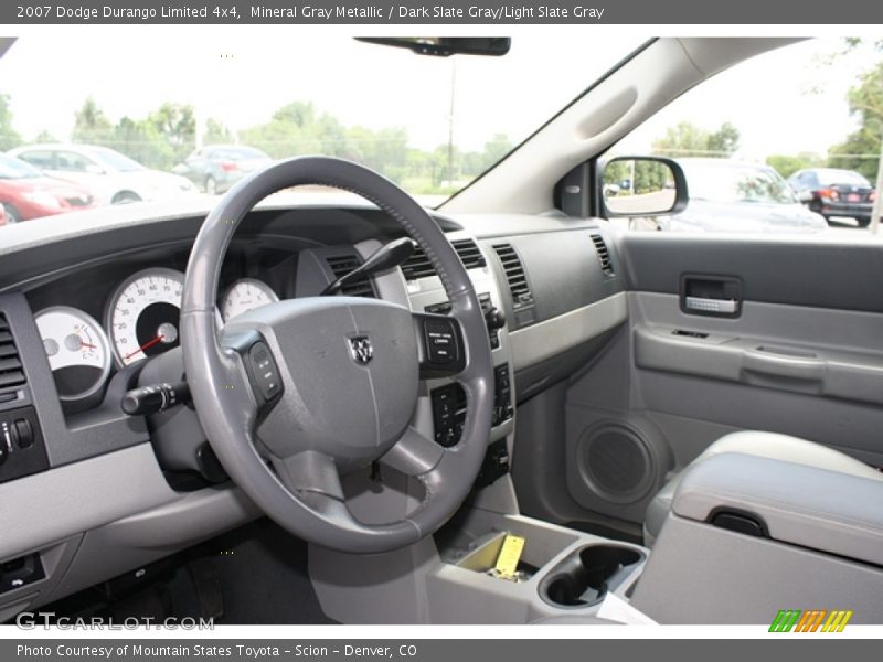 Mineral Gray Metallic / Dark Slate Gray/Light Slate Gray 2007 Dodge Durango Limited 4x4