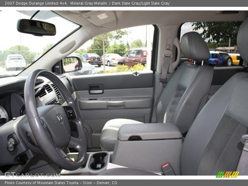  2007 Durango Limited 4x4 Dark Slate Gray/Light Slate Gray Interior