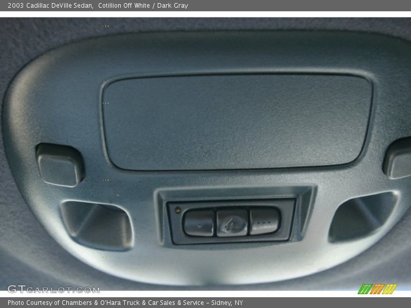 Cotillion Off White / Dark Gray 2003 Cadillac DeVille Sedan