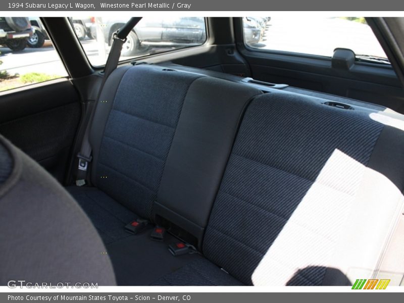 Winestone Pearl Metallic / Gray 1994 Subaru Legacy L Wagon