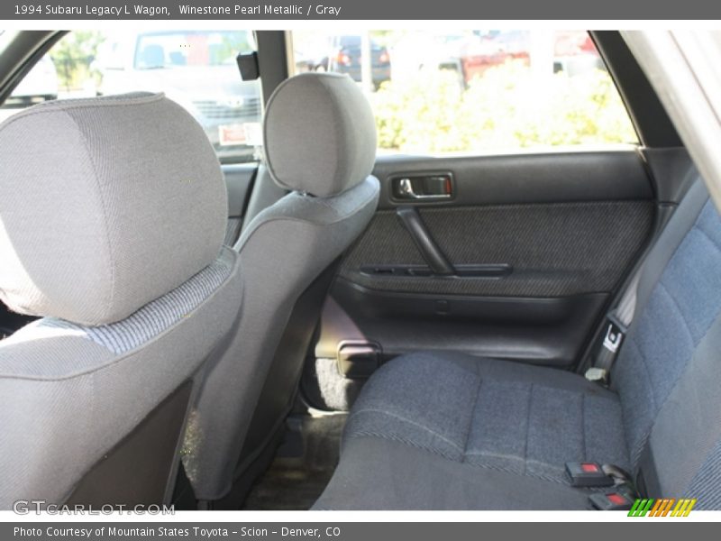 Winestone Pearl Metallic / Gray 1994 Subaru Legacy L Wagon