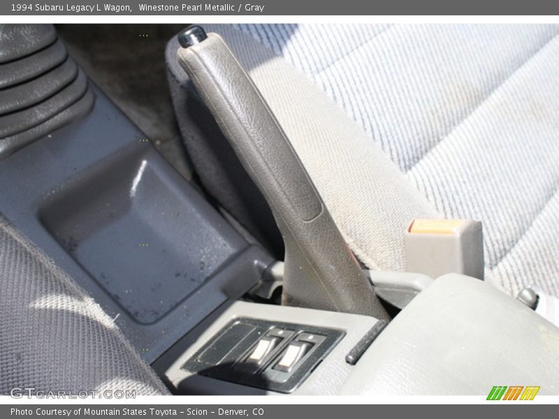 Winestone Pearl Metallic / Gray 1994 Subaru Legacy L Wagon