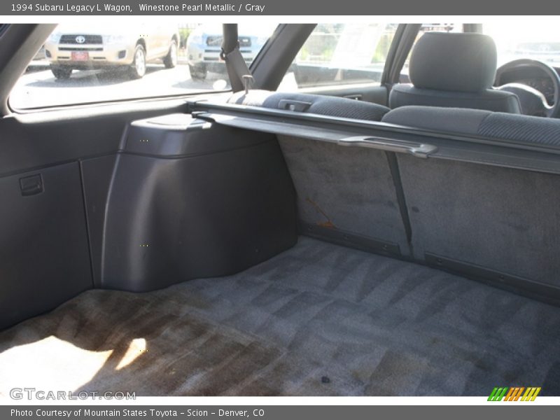 Winestone Pearl Metallic / Gray 1994 Subaru Legacy L Wagon
