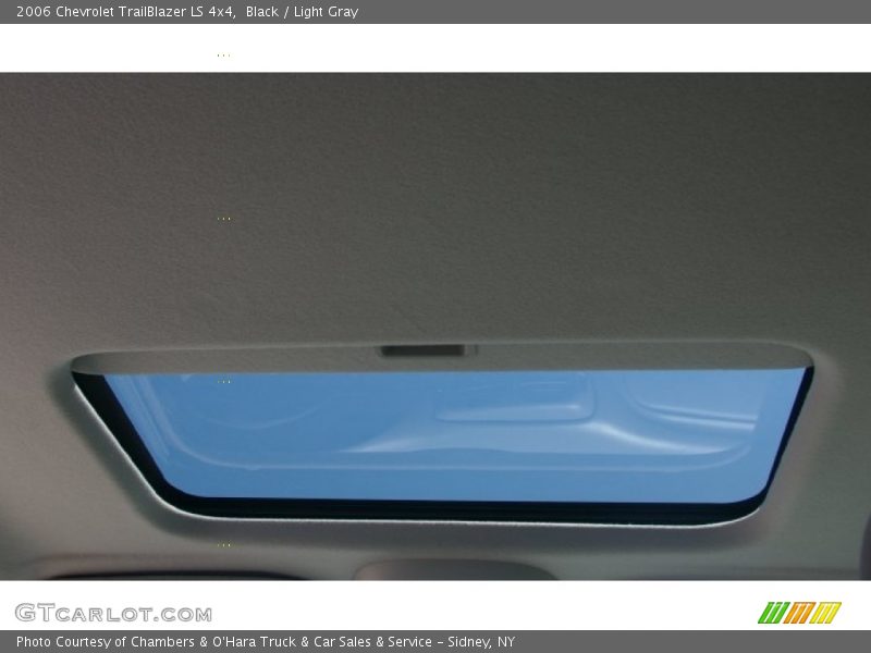 Black / Light Gray 2006 Chevrolet TrailBlazer LS 4x4