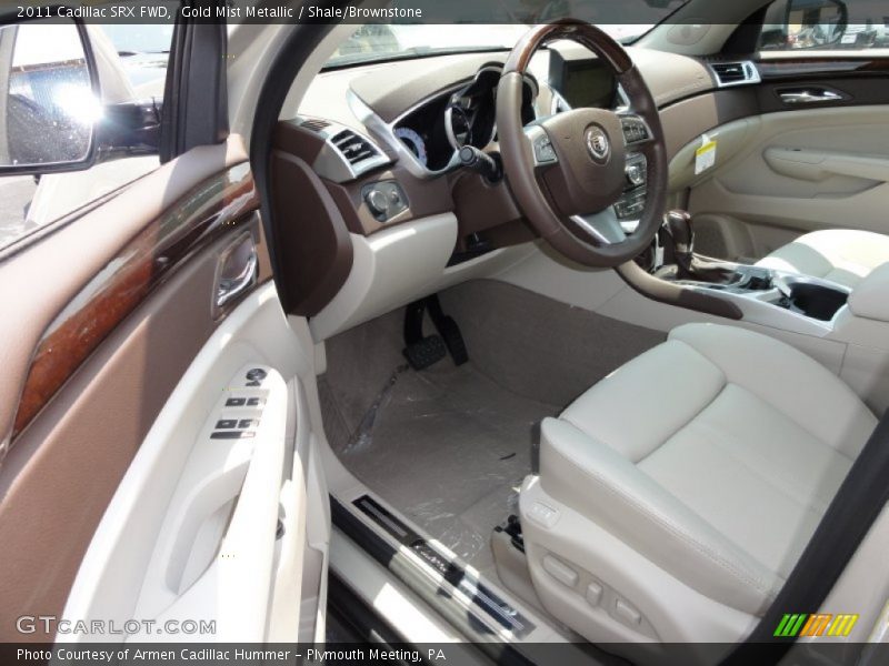 Gold Mist Metallic / Shale/Brownstone 2011 Cadillac SRX FWD