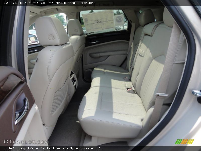 Gold Mist Metallic / Shale/Brownstone 2011 Cadillac SRX FWD