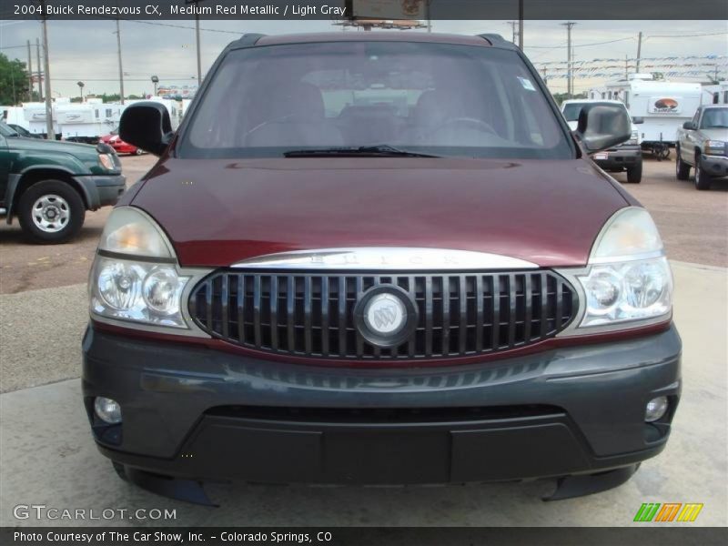 Medium Red Metallic / Light Gray 2004 Buick Rendezvous CX