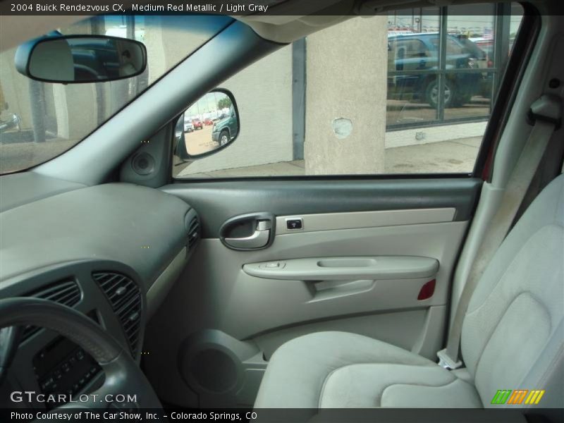 Medium Red Metallic / Light Gray 2004 Buick Rendezvous CX