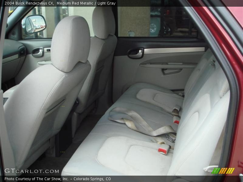 Medium Red Metallic / Light Gray 2004 Buick Rendezvous CX