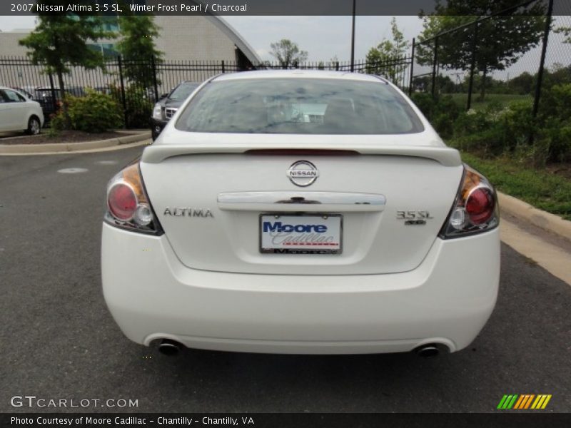 Winter Frost Pearl / Charcoal 2007 Nissan Altima 3.5 SL