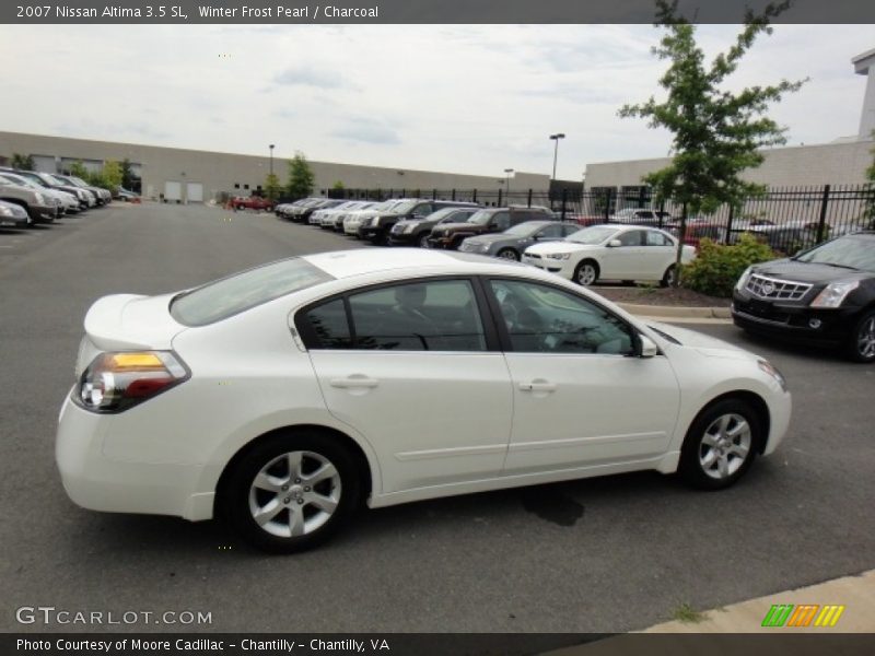 Winter Frost Pearl / Charcoal 2007 Nissan Altima 3.5 SL