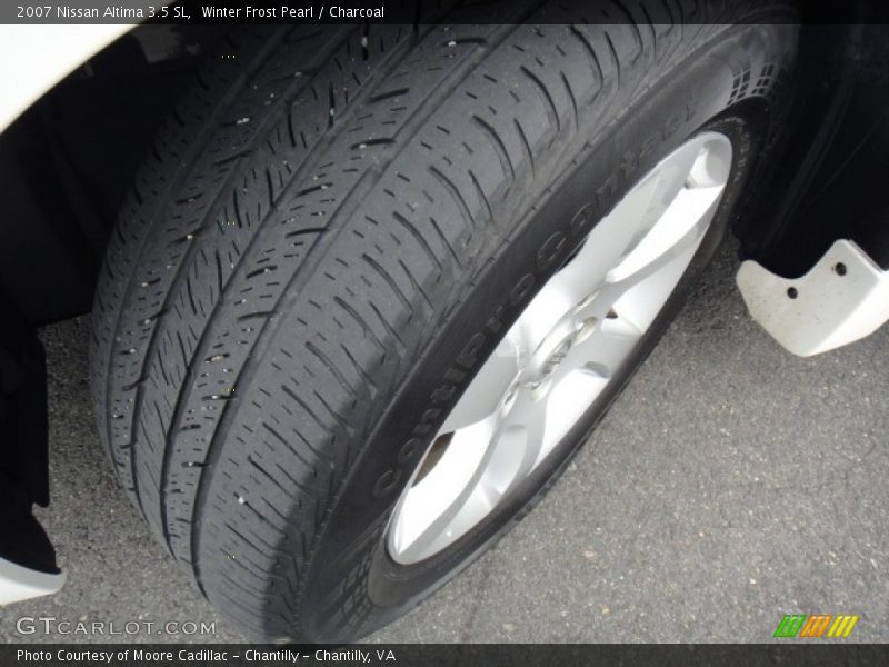 Winter Frost Pearl / Charcoal 2007 Nissan Altima 3.5 SL