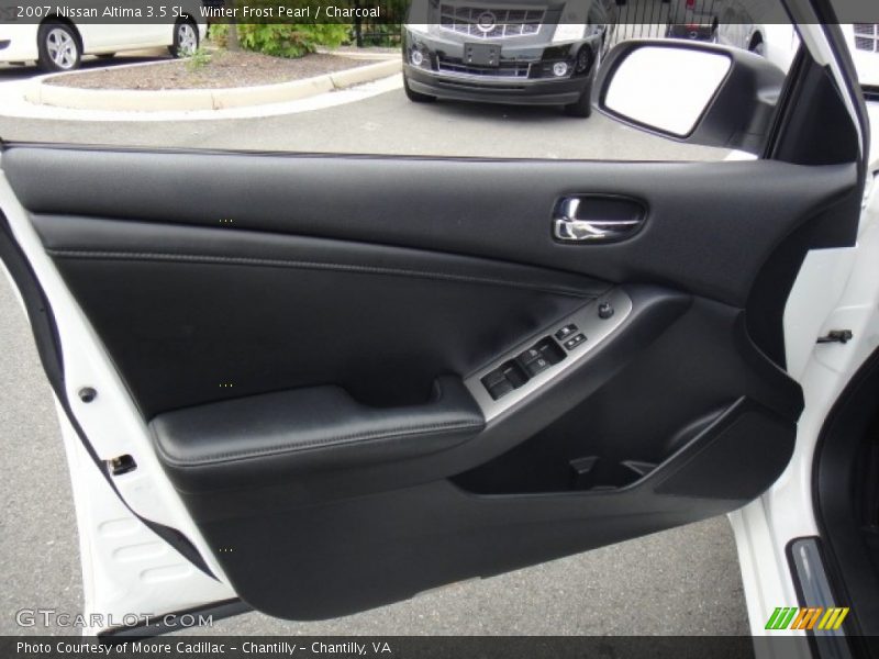 Winter Frost Pearl / Charcoal 2007 Nissan Altima 3.5 SL