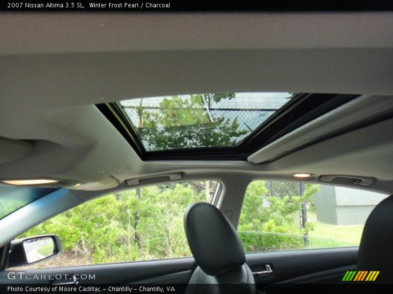 Winter Frost Pearl / Charcoal 2007 Nissan Altima 3.5 SL