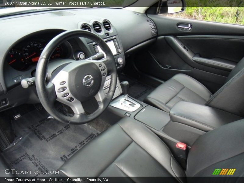 Winter Frost Pearl / Charcoal 2007 Nissan Altima 3.5 SL