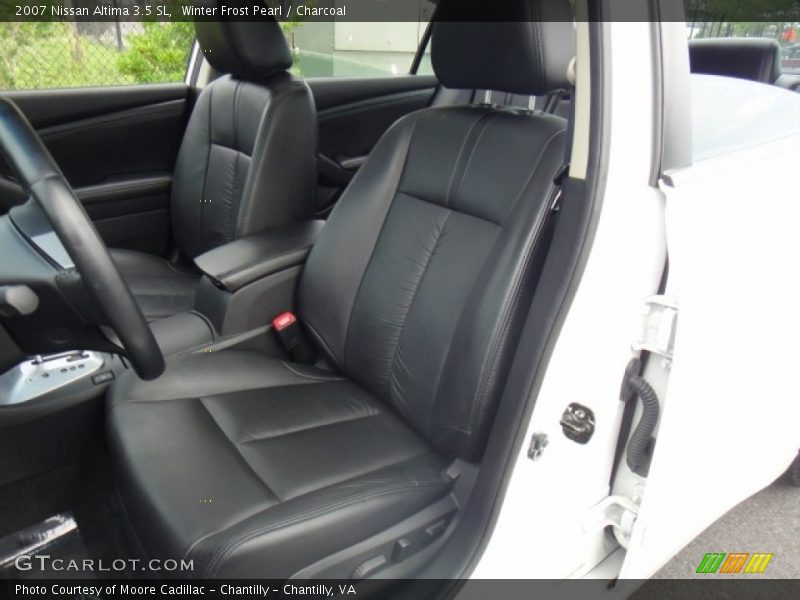 Winter Frost Pearl / Charcoal 2007 Nissan Altima 3.5 SL