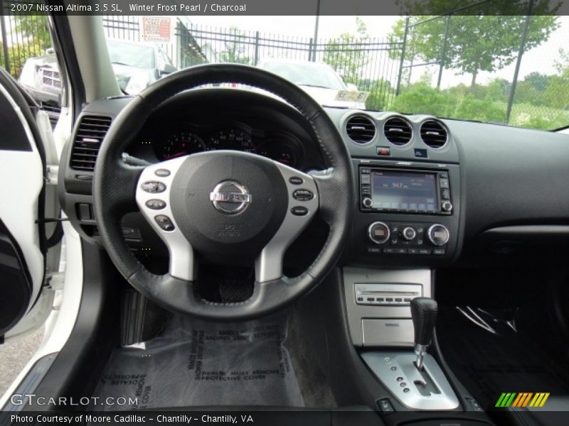 Winter Frost Pearl / Charcoal 2007 Nissan Altima 3.5 SL