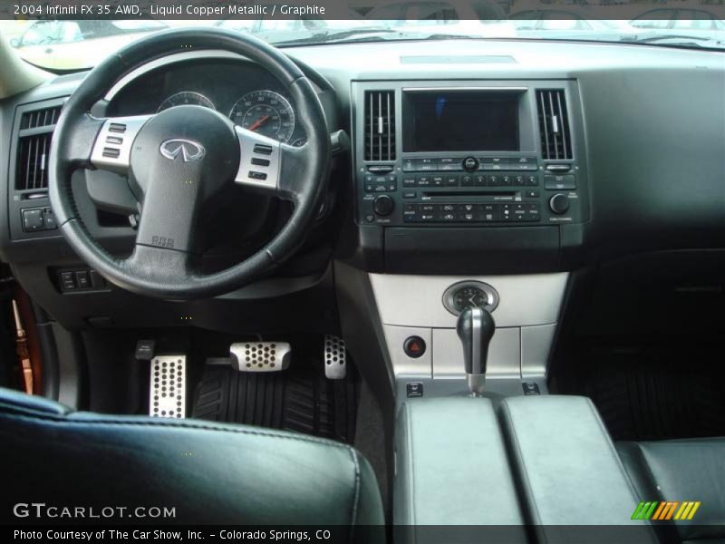 Liquid Copper Metallic / Graphite 2004 Infiniti FX 35 AWD