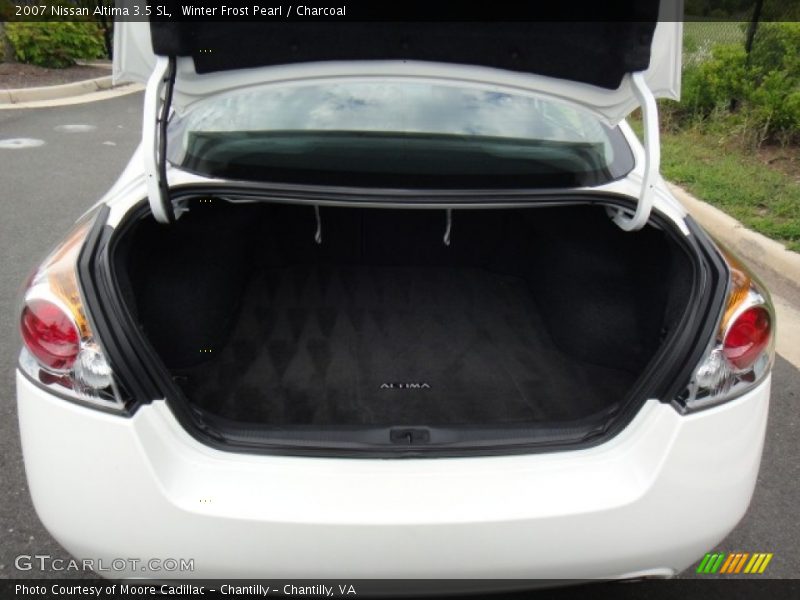 Winter Frost Pearl / Charcoal 2007 Nissan Altima 3.5 SL