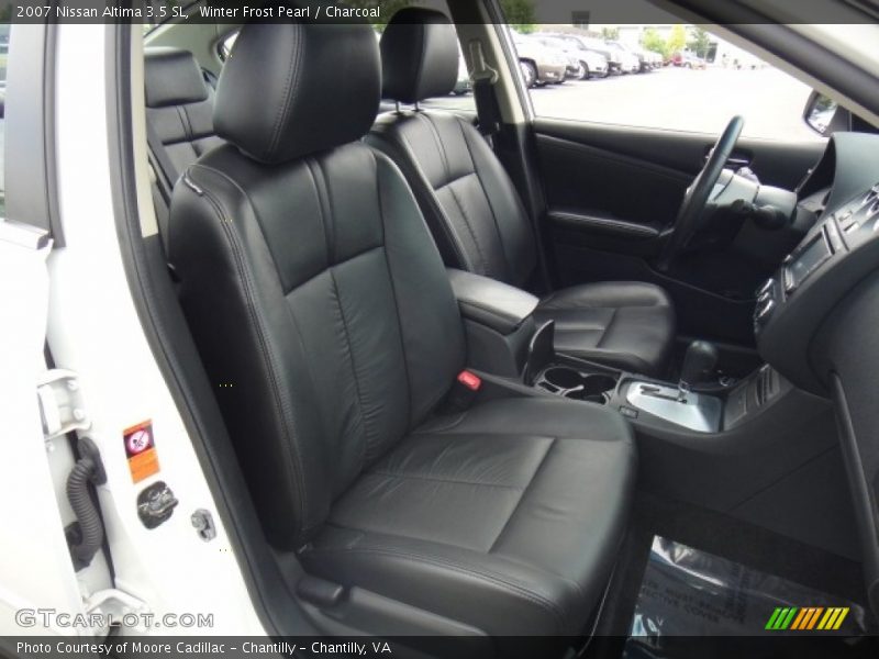 Winter Frost Pearl / Charcoal 2007 Nissan Altima 3.5 SL