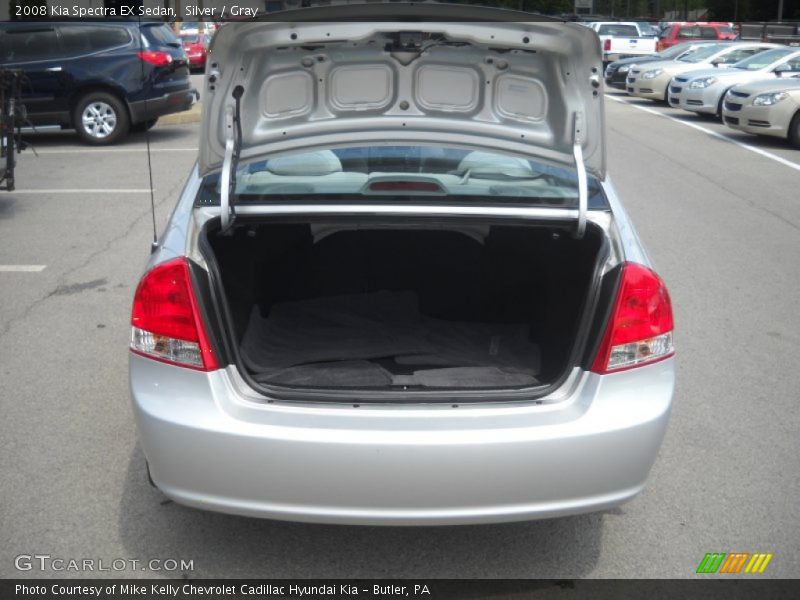 Silver / Gray 2008 Kia Spectra EX Sedan