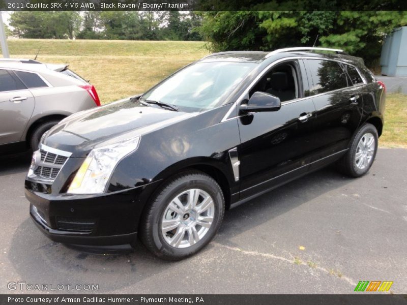 Black Raven / Ebony/Titanium 2011 Cadillac SRX 4 V6 AWD