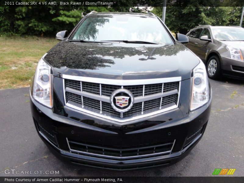 Black Raven / Ebony/Titanium 2011 Cadillac SRX 4 V6 AWD