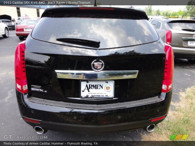 Black Raven / Ebony/Titanium 2011 Cadillac SRX 4 V6 AWD