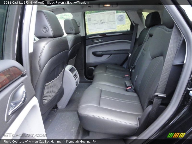 Black Raven / Ebony/Titanium 2011 Cadillac SRX 4 V6 AWD