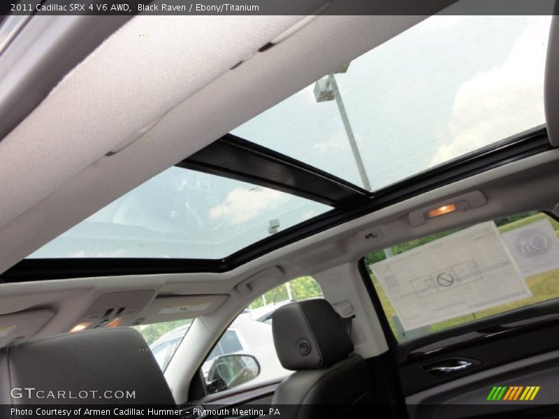 Black Raven / Ebony/Titanium 2011 Cadillac SRX 4 V6 AWD