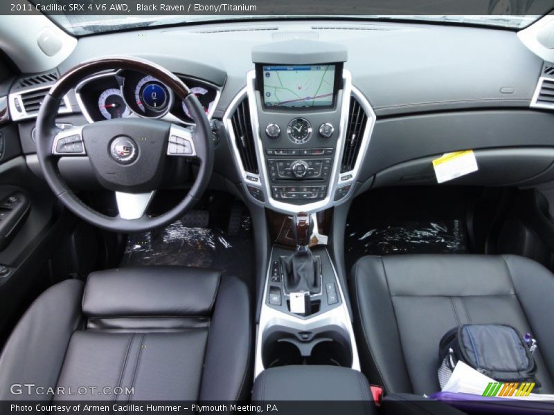 Black Raven / Ebony/Titanium 2011 Cadillac SRX 4 V6 AWD