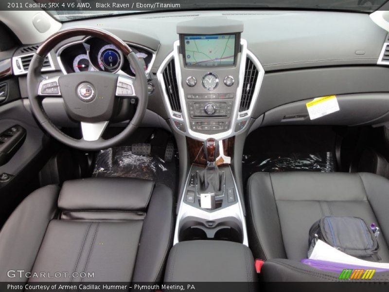 Black Raven / Ebony/Titanium 2011 Cadillac SRX 4 V6 AWD