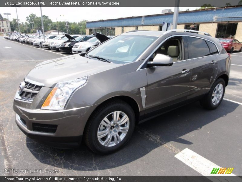 Mocha Steel Metallic / Shale/Brownstone 2011 Cadillac SRX FWD