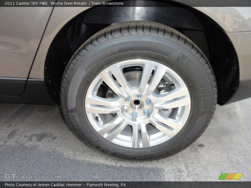 Mocha Steel Metallic / Shale/Brownstone 2011 Cadillac SRX FWD