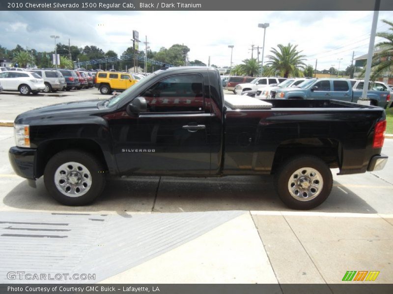 Black / Dark Titanium 2010 Chevrolet Silverado 1500 Regular Cab